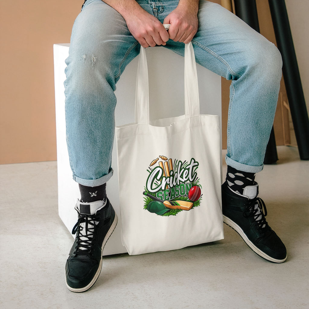 Cricket Season Tote Bag | Cricket Lover Gift | Australian Cricket Bag for Players & Fans