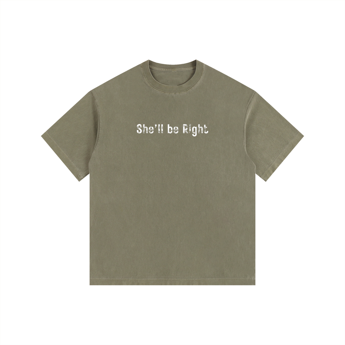 She'll Be Right Cotton T-Shirt