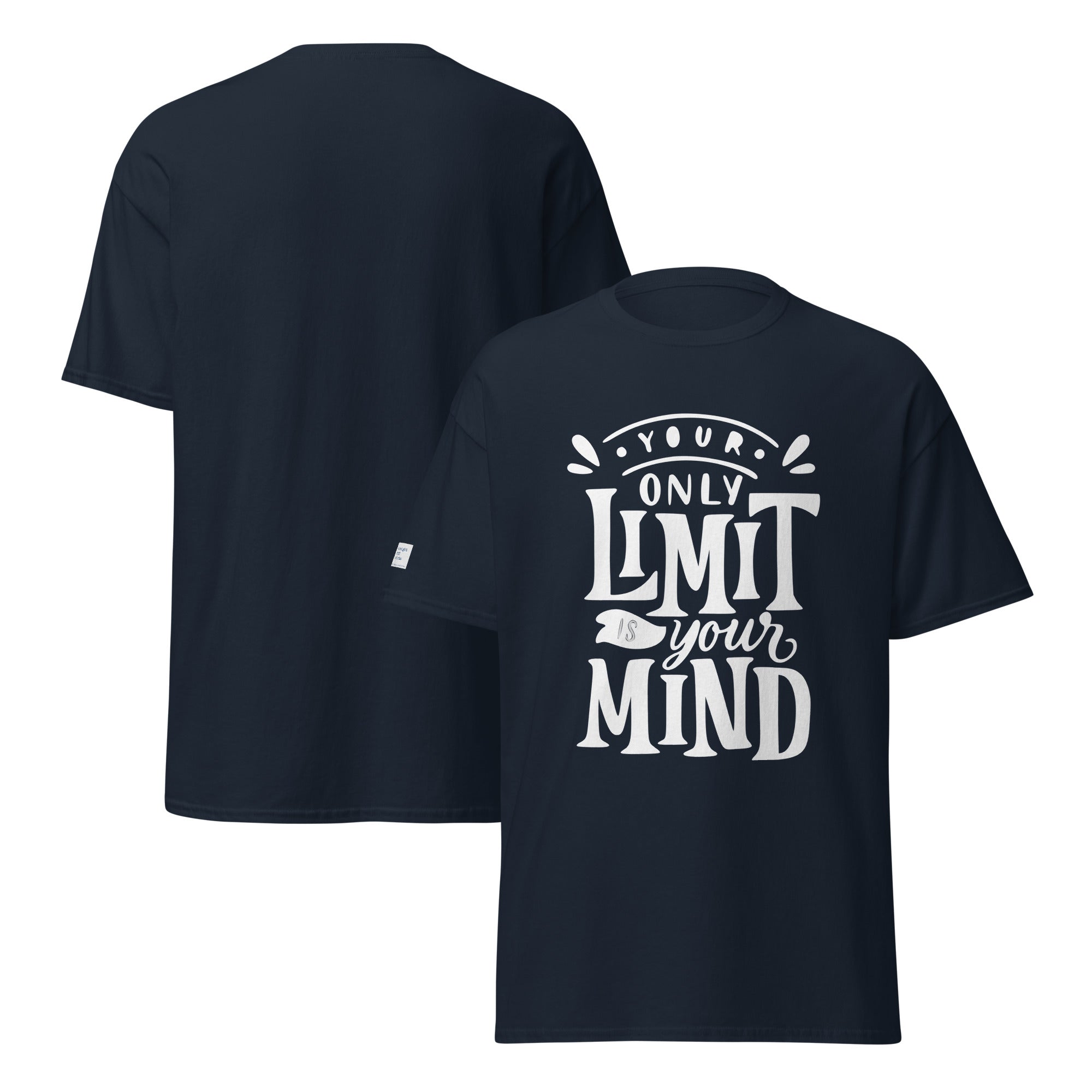 Black t-shirt with 'GEN Z' design on a white background
